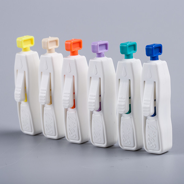 Het doorboren van van het het Bloedlancet van de Comfort Steriel Veiligheid de Diabetesbloed Pricker met de Rib van de Huidsensibilisering