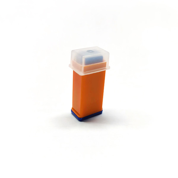 2.2mm 21G de Druk Geactiveerde Oranje Pijnloze Lancetten van het Veiligheidslancet voor Diabetes